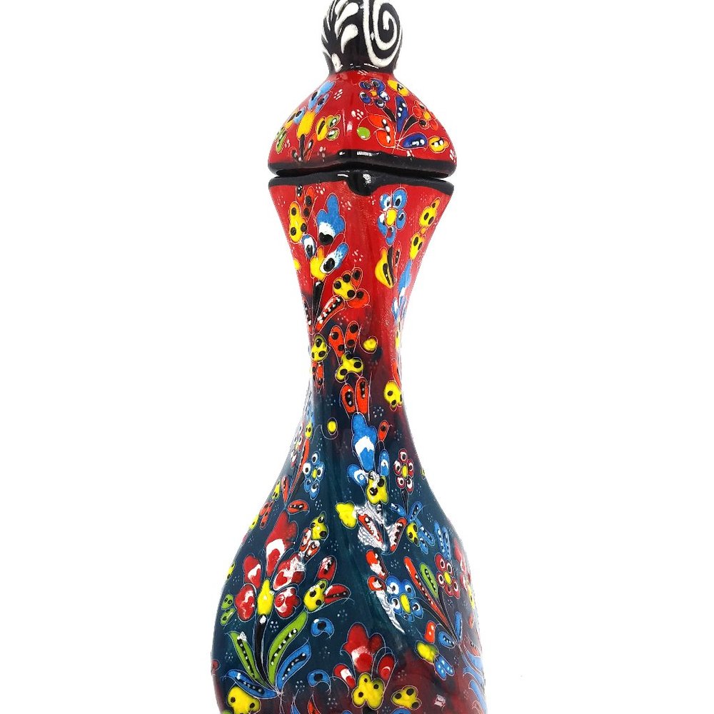 Turkish Handmade Twirl Vase